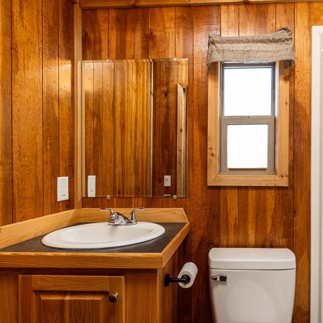 cabin bathroom interior